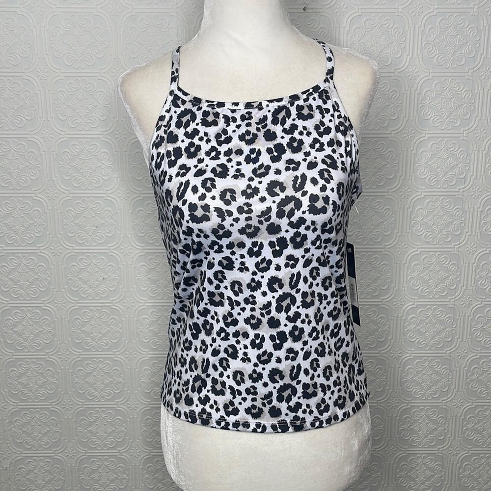 Catherine Malandrion•Cheetah Print Tank